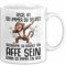 Sei Immer Du Selbst Lustige Affen Tasse Schimpanse (Weiß)