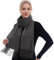 RIIQIICHY Schal Damen Winter Schals Tücher Winterschal Kuschelig Xxl Dunkelgrau Damenschal Pashmina Herbst Frauen Kaschmir Schal mit Fransen