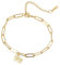unift Œil d'Horus Bracelets de cheville en Acier Inoxydable Chic Simple Antique Symbole Oeil d'Horus Bracelet Agrafes Bracelet de cheville Amulette de Protection Bijoux, Taglia Unica, Acier