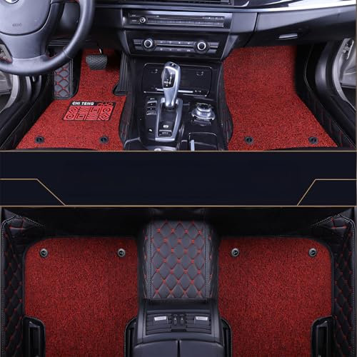 ZSYYDS Automatte für Audi A5 Coupe (2door) B9 2017-2022 2023 2024,rutschfeste Auto FußMatten,Autoteppich passend,Wasserfest Autofußmatten-Set,B