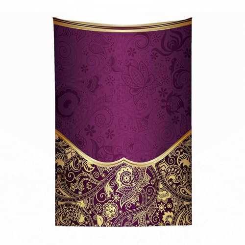 EYLOZS Kuscheldecke flauschig & super weich - hochwertige Fleecedecke auch als Wohndecke,Sofadecke & Wohnzimmer geeignet,Vintage Künstlerisch Orientalisch, Orientalisch und Abstrakt Swirly Fl130x150cm