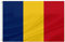 ASUNO Bandera de Rumania de poliéster de 3 x 5 pies, con 2 ojales de latón, color vivo de doble cara, resistente a la decoloración, para jardín, césped, patio