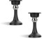 2Pcs Magnetic Door Stop, Plastic Magnetic Door Stopper, Magnetic Door Stops Without Drilling, Wall Mounted Black Magnetic Door Holder for Living Room, Bathroom, Kitchen
