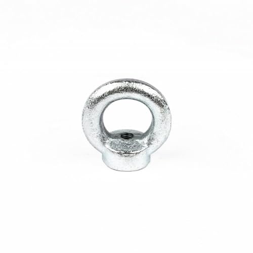 BK SHOP DIN582 Ringmutter M10 Verzinkter Stahl - Hochfeste Ringösen zum Heben - Vielseitige Anwendung - Ideal für Bauprojekte & Industrie - Robuste Ösenmutter für Sichere Verbindungen