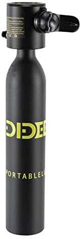 HauTour Tauchflasche Sauerstoffflasche, 0.5L 3000psi Mini Taucherflasche, 200bar Sauerstofftank Taucher Set, Tragbare Tauchausrüstung, zum tauchen Mit 5 Bis 10 Minuten Tauchen