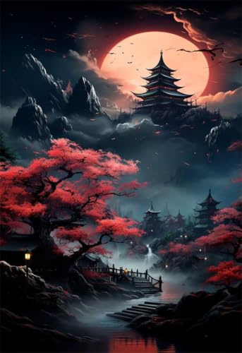 500 Piece Jigsaw Puzzle for Adults Japan Scenery, Fun Challenges, Puzzle Game, Perfect for Relaxation, Puzzles for Adults 500 Pieces