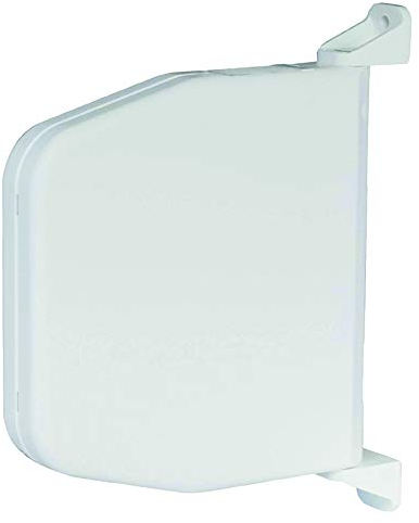 Selve 084801 Enrouleur de sangle pour volets roulants, montage en saillie avec système de charnière, couleur blanc/sans sangle de volet roulant