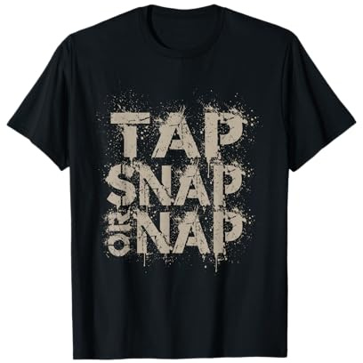 BJJ Jiu Jitsu Geschenkidee Tap Snap Or Nap Mixed Martial Art T-Shirt