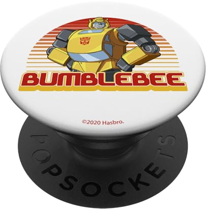 Transformers Bumblebee Animated Portrait PopSockets mit austauschbarem PopGrip