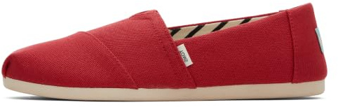 Toms Damen Alpargata aus Recycelter BaumwolleFlache Slipper