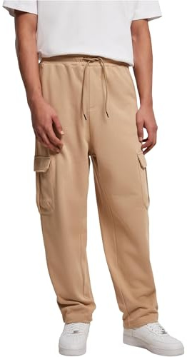 Urban Classics Herren 90‘s Cargo Sweatpants unionbeige, XXL
