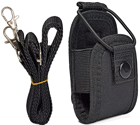 HYS Radio-Halterung, verstellbar, kompatibel mit Baofeng UV5R Motorola GP328 Plus Tlkr T92 H2O T42 Talkabout Small Walkie Talkie