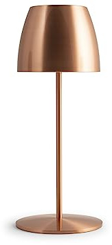 H&H Lampada LED New York Rame, H 30 cm