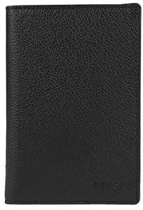 BEMON Grand Portefeuille pour Homme en Cuir, 15.5 x 10,5 x 2.5 cm, 20 Emplacements Cartes, Protection RFID