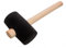 Gummihammer 80 mm Schonhammer Pflasterhammer Pflaster Stein Hammer aus Gummi zäh