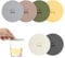 6Pcs Silicone Lids, 10CM Silicone Cup Covers Reusable Mug Covers Anti-dust Drink Glass Cup Lids for Mugs Tea Cups Coffee Cup (6 Colors)