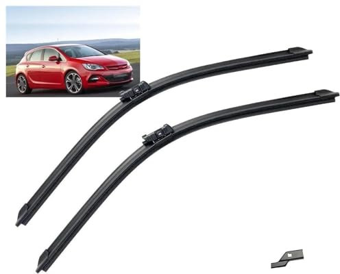 Auto-Scheibenwischerblätter passend für Opel, für Astra 2014 2015 J Wischerblätter aus weichem Gummi für die automatische Frontscheibe