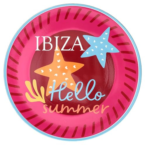 Tognana Sottopiatto Ibiza Serving Summer Time 33 Cm Decorativo Polipropilene Fucsia