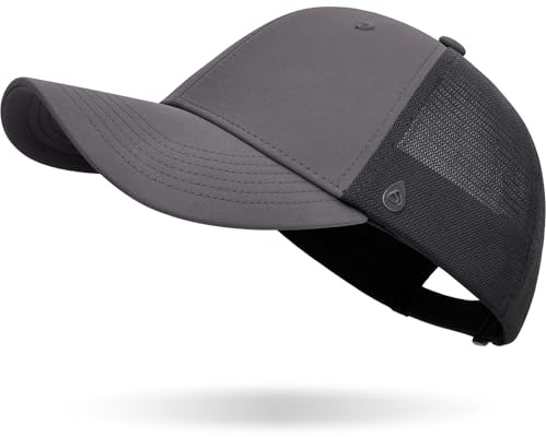 AOPREL Cloud-Touch Trucker Cap Herren - Formstabile Baseball Cap mit High-Density Mesh, verstellbarem Klettverschluss, Atmungsaktiv & UPF 50+, Premium Basecap für Outdoor