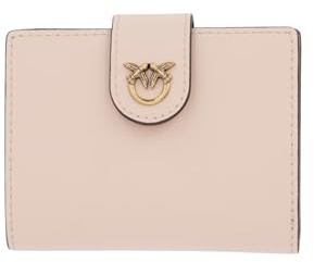 Pinko Donna Portafoglio Con Patta 102840A0F1 Pelle Rosa Chiaro Taglia Unica
