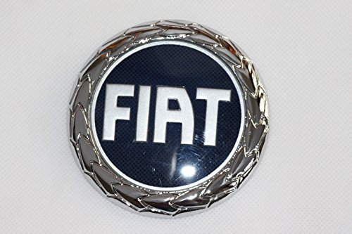 Fregio stemma logo FIAT Nuova Panda Idea Posteriore 85 mm