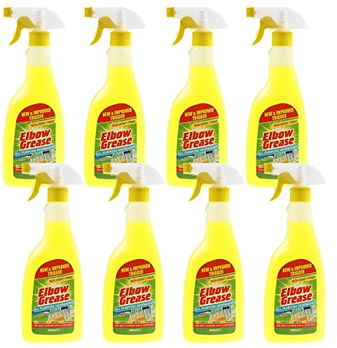 8 X Elbow Greese 500ml All Purpose De-Greaser