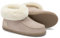 Vanuba Handgemacht Lammfell Hausschuhe Damen - Pantoffeln Damen 40 Beige/Weiß