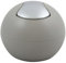 Spirella Kosmetikeimer 1 Liter Abfalleimer Schwingdeckeleimer Tischabfalleimer Bowl matt, Kunststoff, Taupe Mat