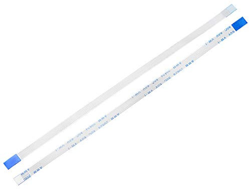 sourcing map Flexible Flat Cable, 8 Pins 0.5mm Pitch 150mm FPC FFC Flexible Ribbon Cable for LCD TV Car Audio DVD Player Laptop 5Pcs (B Type)