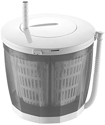 LPGY Tragbare Eco Waschmaschine | Handkurbelscheibe | Manueller Dehydrator | Mini Dormitory Single Tub Waschtisch, Camping | Reinigen, AusspüLen Und Schleudern