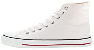 Ethletic Unisex 'Fair Trainer White Cap High Cut' Sneaker, Just White Just White, 46 EU