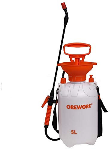 Orework Pulverizador presión traslúcido 5 Lt