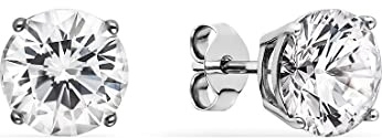 FAVS FAVS Damen-Ohrstecker 925er Silber 2 Zirkonia