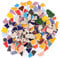 FOMIYES Piastrelle per mosaico fai da te in ceramica, 200 g, multicolore mosaico in ceramica, irregolarità, materiale fai da te, per bambini, adulti, decorazione per la casa, perline irregolari