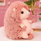 EXQULEG Peluche hérisson - Douce et lavable - Peluche hérisson - Cadeau pour enfants, filles et garçons (rose, 30 cm)