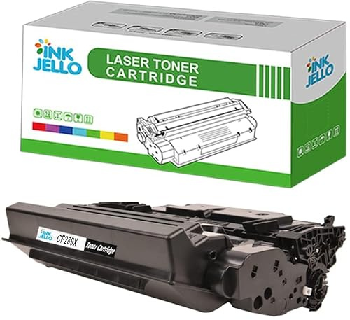 Inkjello Tonerkartusche mit Chip für Drucker, kompatibel mit LaserJet MFP M528z M507dn M507x MFP M528dn MFP M528f, LaserJet M507, M528 MFP (CF289X 89X) (Schwarz)