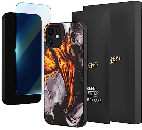 Picasee Ultimate für iPhone X/XS Hülle [Technologie mit geprüftem Fallschutz 5m+] Hülle iPhone X/XS Stoßfest Kratzfest Handyhülle iPhone X/XS Case, Panzerfolie Gratis - Black Gold