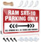 Bar Open Metallschild Ram Srt-10 Parking Only Blechschild Home Sweet Home Schild Dekor (Größe: 20 x 30 cm)