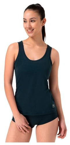 super.natural W SIERRA140 Tank Top - Atmungsaktives Merino Unterhemd Damen, Geruchs- und feuchtigkeitsabweisend, Sommer Funktionsunterwäsche für Sport & Alltag
