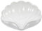 Holibanna Keramik Muschelform Seifenablage mit Ablauf Elegante Seifenablage ohne Bohren für Badezimmer Seifenhalter für Bad und Küche