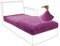 Sofa Sitzkissenbezug Stretch, Samt Bezug für Sofa Sitzkissen, Elastische Couchüberzüge, Sofasitzbezug Schonbezug Ersatz für einzelne Kissen (Chaiselongue,Lila)