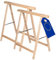 MODO24 Holzbock Klappbock Arbeitsbock Tapezierbock Sägebock Montagebock Unterstellbock SDKM, 2er-SET, 73x73x44 cm, Natur unbehandelt