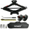 Car Jack Kit for Teslla, 3.0 Ton/6614 lbs Scissor Jack with Rubber Jack Pad, Portable Tire Jack Changing Car Emergency Kit with Socket Drill Adapter, Fit for Teslla, Sedan SUV MPV
