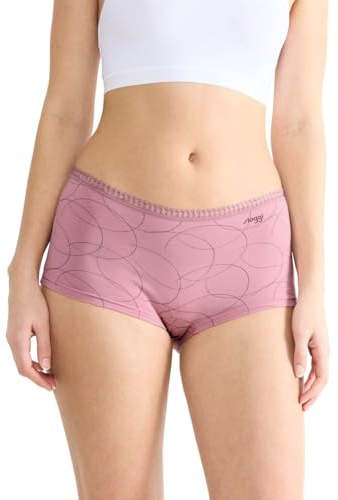 Sloggi - GO Crush - Short Slip - 3er Pack (L Beige/rosa)