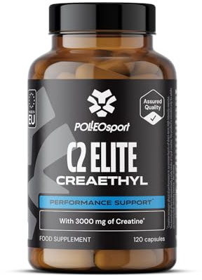 Polleo Sport Kreatin Ethyl Ester 120 Kapseln | Kraft & Leistung