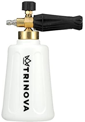 TriNova Foam Cannon for Pressure Washer - Original Wide Neck, Wide Base Heavy Duty Foam Gun for Detailing