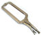 NUZAMAS Abrazadera en C de bloqueo grande de 45,7 cm con almohadillas giratorias, alicates de acero, mordaza C, 450 mm, apertura máxima de mordazas de 23 cm, herramientas de tornillo de soldadura