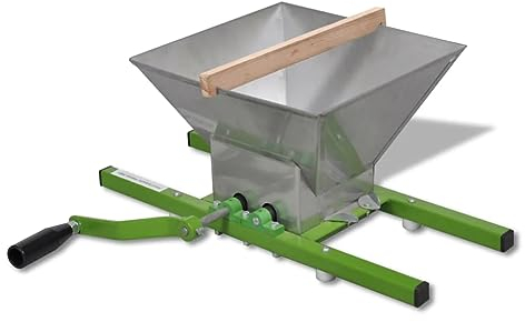 vidaXL Obstmühle 7L Beerenmühle Mühle Obst Häcksler Beerenpresse Obstpresse