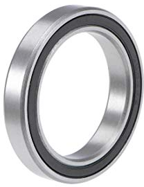 sourcing map 6806-2RS Edelstahl Spurführungslager 30x42x7mm Doppelt Abgedichtete Kugellager Ersatzteile