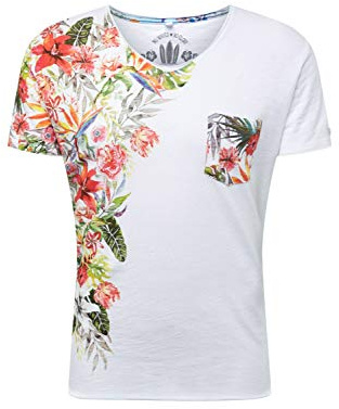 KEY LARGO Herren T-Shirt Babylon v-Neck